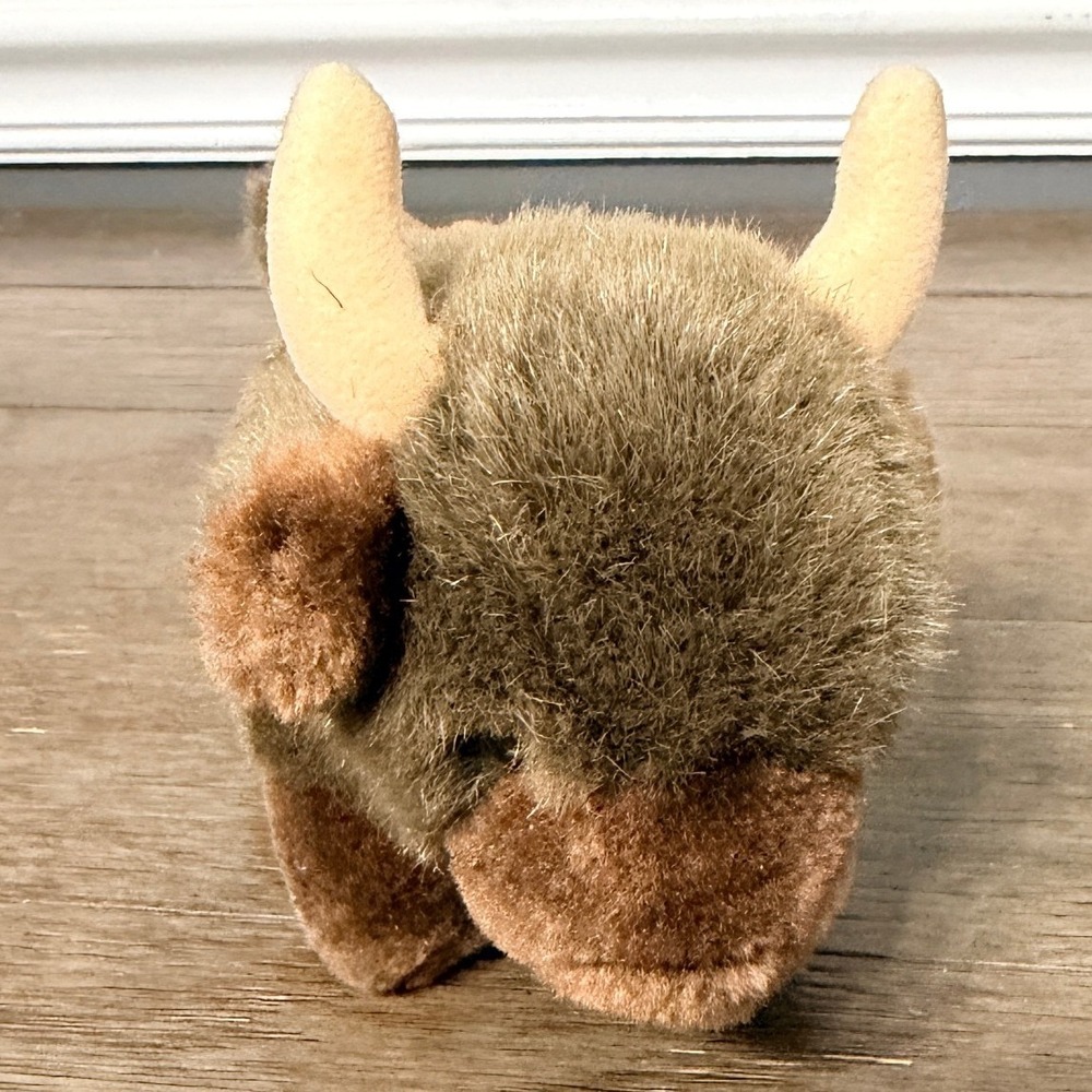Vintage It's All Greek To‎ Me Buffalo Bison Plush